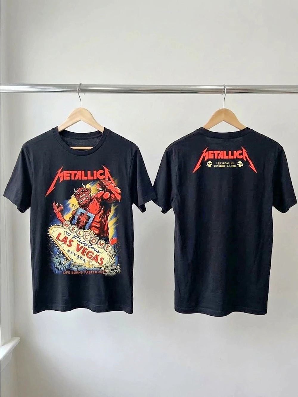 Metallica Las Vegas NV Exclusive Event 2026 Tee
